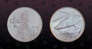 SWITZERLAND 20 Francs SWITZERLAND, KM# 100 , Silver, 20 Francs, 2002, Proof, REGA. Coin housed in Original Mint capsule! Coin in excellent condition! -