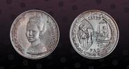 THAILAND 600 Baht THAILAND, Y# 138 , Silver, 600 Baht , BE2523-1980, Mint Strike, Subject: F.A.O. Coin in excellent condition! -