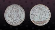 TOGO 1000 Francs TOGO , Unlisted, Silver, 1000 Francs, 2004, Proof, William Dampier Roebuck (Sailing ship). Coin housed in Original Mint capsul -