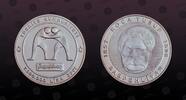TURKEY 7500000 Lira TURKEY, KM# 1144 , Silver, 7500000 Lira, 2001, Proof, Koca Yusuf Baspehlivan. Scarce. Coin in excellent condition! -