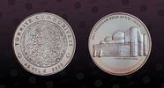 TURKEY 40 New Lira TURKEY, KM# 1228 , Silver, 40 New Lira, 2008, Proof, Hoca Ahmed Yesevi. Coin in excellent condition! -