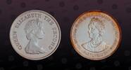 TUVALU 10 Dollars TUVALU, KM# 11a , Silver, 10 Dollars, 1980, Proof, 80th Birthday of Queen Mother. Coin in excellent condition! -