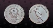 VIETNAM 100 Dong 1986 VIETNAM, KM# 24 , Silver, 100 Dong, 1986, Mint Str... 45.08 £  +  7.80 £ shipping