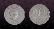 ZAMBIA 10 Kwacha ZAMBIA , KM P1 , Silver, 10 Kwacha, 1980, Proof, I.Y.C. Silver Piefort. Very Rare. 76 pieces minted! Double Thickness. 54,44 gra -