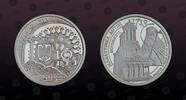 ROMANIA 10 Lei ROMANIA, Unlisted, Silver, 10 Lei, 2013, Proof, 300 Years Since Construction works of Antim Monastery. Very rare coin in excelle -