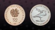 ARMENIA 100 Dram ARMENIA, KM# 78a , Silver, 100 Dram, 1998, Proof, Armenian Gull. Coin in excellent condition! -
