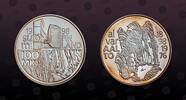 FINLAND 100 Markkaa FINLAND, KM# 87 , Silver, 100 Markkaa, 1998, Proof, Alvar Aalto (1898-1976). Coin in excellent condition! -
