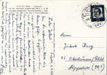 Deutschland Ansichtskarte Inzell 1964 Oberbayern Luftkurort, Zwingsee Badeanstalt Terassenbetrieb leicht bestoßene Ecken