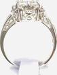 Solitär Zirkoniaring 925er Silberring Zirkonia DQCZ 925er Silber Ring Gr. 57