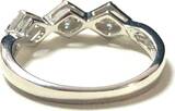 Ring Gr. 60 Zarter Silberring funkelnde blaue Zirkonia DQCZ 925 er Sterling Silber sehr gut