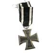 Deutschland Kaiserreich Orden 1914 Eisernes Kreuz 1914 Eisernes Kreuz 2. Klasse mit Bandring und Band für Kämpfer gut,etwas angelaufen