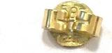 Ohrringe Hängende Ohrstecker 585er Gold bicolor 14 Karat