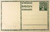 Deutschland Ansichtskarte Königreich Bayern 1911 Künstlerkarte 5 Pfennig gute Erhaltung