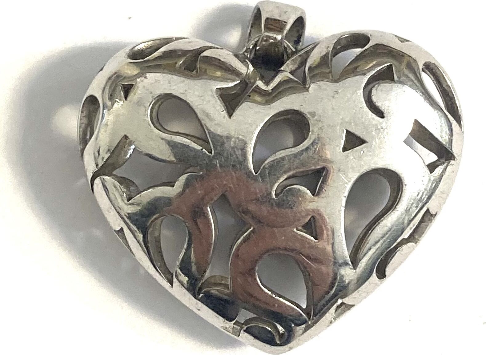 Vintage Stier Anhänger 925er Sterlingsilber - Gravur Für Halskette & Armband