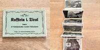 Österreich Leporello Kufstein in Tirol 10 Ansichtskarten 10 Aks Österreich Kufstein Veste Gerolseck Hechtsee Andreas Hofer Denkmal -