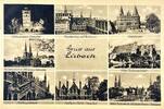 Deutschland Ansichtskarte Lübeck 1944 AK mehrfach Marktplatz , Saalzspei... 6.94 £  +  17.34 £ shipping