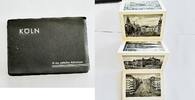 Leporello Köln 1930 er - 1945 er Jahre Deutschland 12 Ansichtskarten Köln 1930 er - 1945 er Jahre ut, Ecken Hülle beschädigt