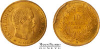 France France -   en or 1859 A Paris - PCGS MS 66+ 10 francs 1859-A 