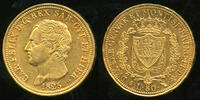 Italy Sardinia 80 Lire Carlo Felice (1821-1831) -
