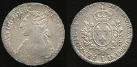 France Ecu aux branches d'olivier Louis XVI (1774-1792) Limoges mint -