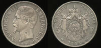 France 5 Francs Napoleon III (1852-1870) - Paris mint -