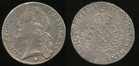 France Ecu au bandeau Louis XV. (1715-1774) Aix en Provence mint -