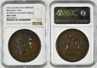 ITALY - Naples & Sicily BRONZE Medal Joachim Murat. 1808-1815 Return from Russian Campaign -