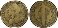 Haiti 2 Sous &quot;1791&quot; (1793-18 Santo Domingo PCGS VG 08 260.08 £  +  11.27 £ shipping