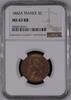 FRANCE 5 Centimes 1862 A Napoléon III. (1852-1870) Paris mint NGC MS 63 RB 130.03 £  +  11.27 £ shipping