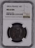 FRANCE 10 Centimes 1853 A Napoléon III. (1852-1870) Paris mint NGC MS 64... 173.38 £  +  11.27 £ shipping