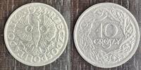 POLOGNE 10 GROSZY 1923  42.78 &pound;  +  17.12 &pound; shipping