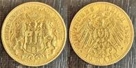ALLEMAGNE - HAMBOURG 10 MARK 1896 J HAMBOURG VILLE LIBRE  513.51 &pound;  +  25.68 &pound; shipping
