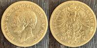 ALLEMAGNE - SAXE 10 MARK 1873 E DRESDE JOHANN 1854-1873  599.09 &pound;  +  25.68 &pound; shipping