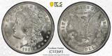 US S$1 Secure 1921-D Morgan Dollar PCGS MS66