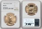 US $50 One-Ounce Gold Eagle Gold Eagles -