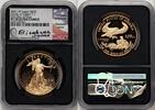 World Coins and Other 2021-W Type 1 Proof Gold Eagle 1 oz FDI Elizabeth Jones Blk Core -
