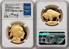 World Coins and Other 2020-W Proof Gold Buffalo 1 oz Ed Moy -
