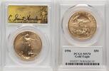 US $50 One-Ounce Gold Eagle Gold Eagles -