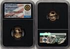 World Coins and Other 2018-W Proof Gold Eagle 1/10 oz Miles Standish Blk Core -
