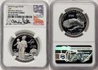 World Coins and Other 2018-W Proof Platinum Eagle 1 oz Mike Castle -