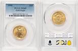 US Gold Eagle 1/4 oz Blue Gradient Gold Eagles -