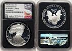 US Proof Silver Eagle 1 oz Anna Cabral Blk Core Silver Eagles -