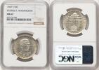 US 50C Booker T. Washington Silver Commemorative -