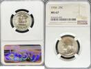 US Washington Quarter 1936 Washington Quarter NGC MS67 221.54 £ Tax included +  33.23 £ shipping