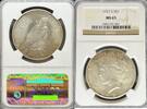 US Peace Dollar 1927-S Peace Dollar NGC MS65 3,075.72 £ Tax included +  33.23 £ shipping