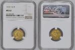 Goldm&uuml;nzen $2 1/2 Brown Label 1913 Indian $2.5 NGC MS62 731.04 &pound;  +  33.23 &pound; shipping