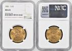 Goldm&uuml;nzen $10 1901 Liberty Head $10 NGC MS65 2,495.88 &pound;  +  33.23 &pound; shipping
