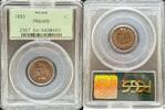 Halber Cent und Cents Indian Cent  OGH 1893 Indian Cent PCGS PR64RB 369.21 &pound;  +  33.23 &pound; shipping