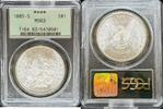 1 Dollar Morgan Dollar  OGH 1885-S Morgan Dollar PCGS MS63 479.98 &pound;  +  33.23 &pound; shipping