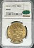 US 1873-S Open 3 $20 Liberty CAC Liberty Head $20 -